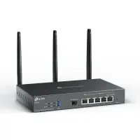 TP-Link Omada ER706W juhtmevaba ruuter Gigabit Ethernet Kaks sagedusala (2,4 GHz / 5 GHz) Must