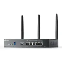TP-Link Omada ER706W juhtmevaba ruuter Gigabit Ethernet Kaks sagedusala (2,4 GHz / 5 GHz) Must – pilt 6