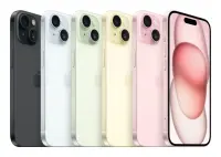 MOBILE PHONE IPHONE 15/128GB BLACK MTP03ZD/A APPLE