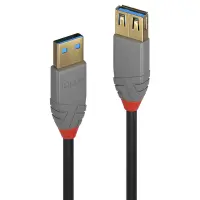 Lindy 36762 USB-kaabel USB 3.2 Gen 1 (3.1 Gen 1) 2 m USB A 5 Gbit/s Must – pilt 3
