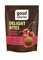 Pralinee ampsud  GOOD CALORIES kakao ja kirsiga, 45g (kogus 3 tükki)