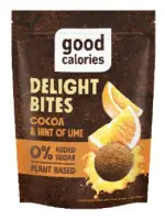 Pralinee ampsud  GOOD CALORIES kakao ja apelsiniga, 45g (kogus 3 tükki)