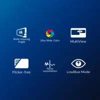 Philips | Monitor with Windows Hello Webcam | 34E1C5600HE/00 | 34 " | VA | 21:9 | 100 Hz | 4 ms | 3440 x 1440 pixels | 300 cd/m² | HDMI ports quantity 1 | Black | Warranty 36 month(s) – pilt 3