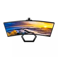 Philips | Monitor with Windows Hello Webcam | 34E1C5600HE/00 | 34 " | VA | 21:9 | 100 Hz | 4 ms | 3440 x 1440 pixels | 300 cd/m² | HDMI ports quantity 1 | Black | Warranty 36 month(s) – pilt 5
