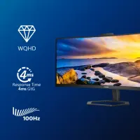 Philips | Monitor with Windows Hello Webcam | 34E1C5600HE/00 | 34 " | VA | 21:9 | 100 Hz | 4 ms | 3440 x 1440 pixels | 300 cd/m² | HDMI ports quantity 1 | Black | Warranty 36 month(s) – pilt 17