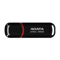 ADATA UV150 USB-välkmälu 256 GB USB tüüp A 3.2 Gen 1 (3.1 Gen 1) Must – pilt 2