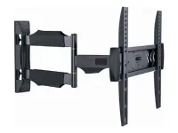 Gembird | Wall mount | WM-55ST-02 | Tilt, Swivel | 32-55 " | Maximum weight (capacity) 30 kg | Black