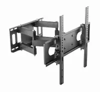 Gembird | Full-motion wall mount | WM-55ST-04 | Tilt, Swivel | 32-55 " | Maximum weight (capacity) 35 kg | Black