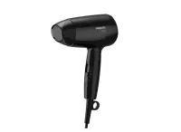 Philips | Hair Dryer | EssentialCare BHC010/10 | 1200 W | Number of temperature settings 3 | Black