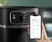 Philips | Airfryer Combi | HD9880/90 7000 XXL Connected | Power 2200 W | Capacity 8.3 L | Black