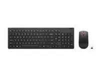 Lenovo 4X31N50708 klaviatuur Hiir kaasa arvatud Universaalne Raadioside QWERTY Ameerika inglise keel Must