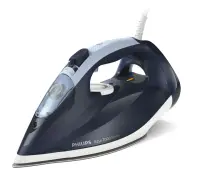 Philips | DST7030/20 | Steam Iron | 2800 W | Water tank capacity 300 ml | Continuous steam 50 g/min | Steam boost performance 250 g/min | Dark Blue