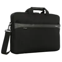 Targus | GeoLite EcoSmart Essential Laptop Case | TBS576GL | Fits up to size 13-14 " | Slipcase | Shoulder strap | Black – pilt 3