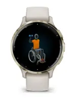 SMARTWATCH VENU 3S/IVORY/GOLD 010-02785-04 GARMIN