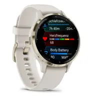 SMARTWATCH VENU 3S/IVORY/GOLD 010-02785-04 GARMIN – pilt 7