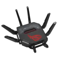 ASUS ROG Rapture GT-BE98 juhtmevaba ruuter 10 Gigabit Ethernet Quad-band (2.4 GHz / 5 GHz-1 / 5 GHz-2 / 6 GHz) Must – pilt 3