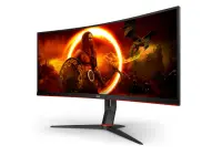 AOC | Gaming Monitor | CU34G2XP/BK | 34 " | VA | 21:9 | 180 Hz | 1 ms | 3440 x 1440 pixels | HDMI ports quantity 2 | Black – pilt 2