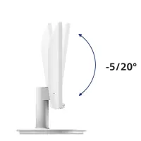 Philips | Monitor | 271V8AW/00 | 27 " | IPS | 16:9 | 75 Hz | 4 ms | 1920 x 1080 pixels | 250 cd/m² | White – pilt 5