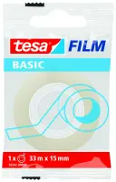 Teip Tesa Film Basic, 33m x 15mm, läbipaistev (kogus 3 tükki) – pilt 2