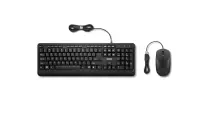 Lenovo | 160 Combo | Keyboard | Wired | Mouse included | US | Black | USB-A 2.0