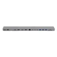 Targus HyperDrive 4K 2 x USB 3.2 Gen 2 (3.1 Gen 2) Type-C Hõbe – pilt 5