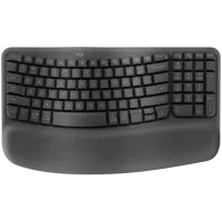 LOGITECH Wave Bluetooth ergonomic keyboard - GRAPHITE - NORDIC