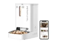 PETKIT | Feeder with Camera | P591 YumShare Dual-hopper | Capacity 2+3 L | White – pilt 9