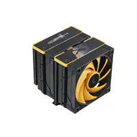 DeepCool AK620 Zero Dark Zoria Protsessor Õhujahuti 12 cm Must, Kollane 1 tk – pilt 7