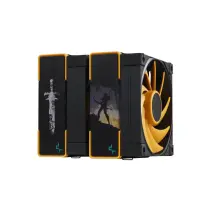DeepCool AK620 Zero Dark Zoria Protsessor Õhujahuti 12 cm Must, Kollane 1 tk – pilt 23