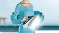 TEFAL | FV2839E0 | Steam Iron | 2400 W | Water tank capacity 270 ml | Continuous steam 40 g/min | Steam boost performance 185 g/min | Blue/White – pilt 5