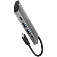 AXAGON HMC-5H USB-C 3.2 Gen 1 hub, 3x USB-A, 4K HDMI, PD 100W, 100cm USB-C cable