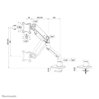 NEOMOUNTS Select Desk Mount Single Disp – pilt 10