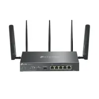 TP-LINK | Omada 4G+ Cat6 AX3000 Gigabit VPN Router | ER706W-4G | 802.1q | 10/100/1000 Mbit/s | Mesh Support Yes | MU-MiMO Yes | Antenna type Detachable | 60 month(s)
