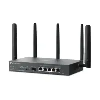 TP-LINK | Omada 4G+ Cat6 AX3000 Gigabit VPN Router | ER706W-4G | 802.1q | 10/100/1000 Mbit/s | Mesh Support Yes | MU-MiMO Yes | Antenna type Detachable | 60 month(s) – pilt 5