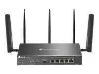 TP-LINK | Omada 4G+ Cat6 AX3000 Gigabit VPN Router | ER706W-4G | 802.1q | 10/100/1000 Mbit/s | Mesh Support Yes | MU-MiMO Yes | Antenna type Detachable | 60 month(s)