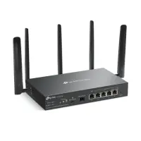 TP-LINK | Omada 4G+ Cat6 AX3000 Gigabit VPN Router | ER706W-4G | 802.1q | 10/100/1000 Mbit/s | Mesh Support Yes | MU-MiMO Yes | Antenna type Detachable | 60 month(s) – pilt 7