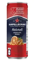 Karastusjook, S.PELLEGRINO Naturali Aranciata Rossa 330 ml, purk (kogus 24 tükki)