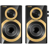 Speakers SVEN SPS-619 GOLD, black (20W)