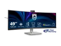 Philips | 49B2U5900CH/00 | 48.8 " | VA | 32:9 | 75 Hz | 4 ms | 5120 x 1440 pixels | 450 cd/m² | HDMI ports quantity 2 – pilt 15