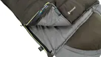 Outwell | Contour Supreme | Sleeping Bag | 220 x 85 cm | -20/13 °C | Left Zipper – pilt 7