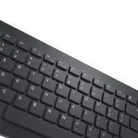 DELL KM3322W klaviatuur Hiir kaasa arvatud Kontor Raadioside QWERTY Ukraina Must