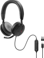 Dell | Pro Wired On-Ear Headset | WH5024 | Built-in microphone | USB Type-A | ANC | Black – pilt 2