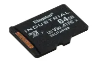 Kingston Technology Industrial 64 GB MicroSDXC UHS-I Klass 10