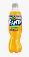 FANTA Orange ZERO 0,5 L, PET