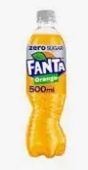 FANTA Orange ZERO 0,5 L, PET