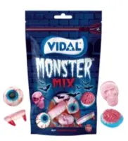 Kummikomm VIDAL  Monster mix 180g (kogus 2 tükki)