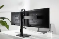 DISPLAY ACC ADJUSTABLE STAND/DOUBLE MS-D2-01 GEMBIRD – pilt 5