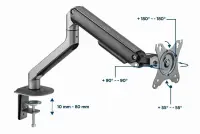 DISPLAY ACC MOUNTING ARM/17-32" MA-DA1-05 GEMBIRD – pilt 3