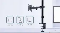 DISPLAY ACC MOUNTING ARM/17-32" MA-D1-03 GEMBIRD – pilt 3