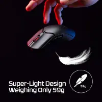 HyperX Pulsefire Haste 2 mini – juhtmeta mängurihiir (must) – pilt 26